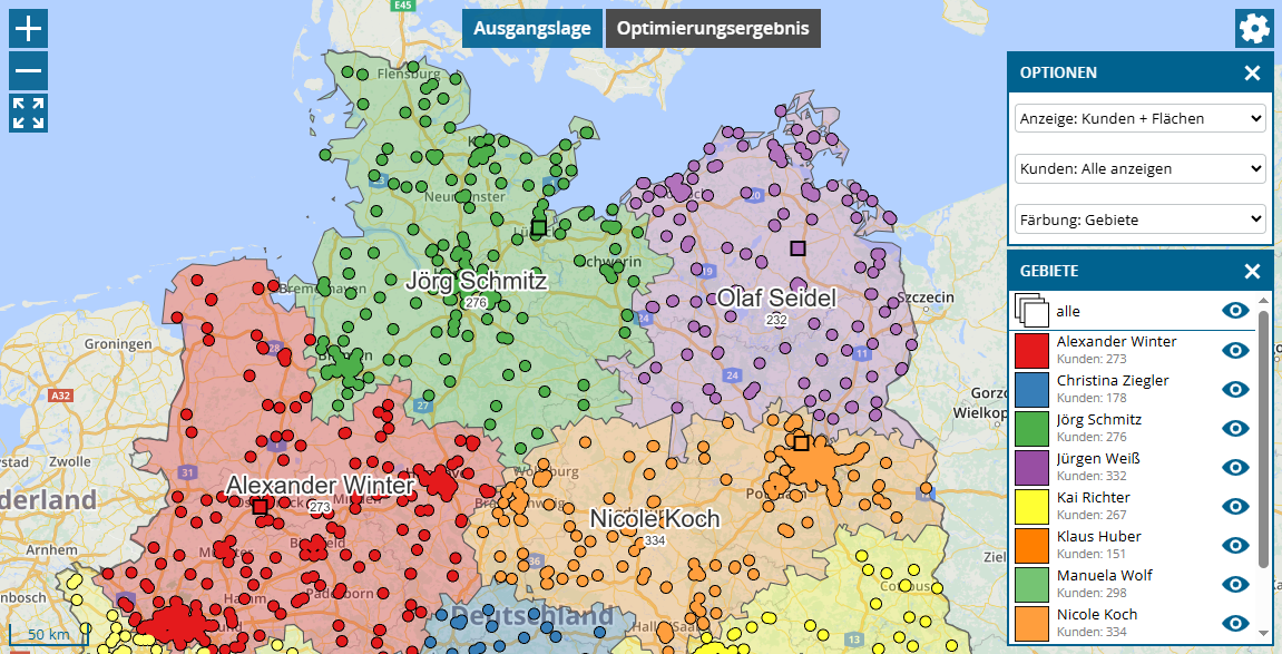 TerritoryOptimization_Map_CustomersAreas-de.png